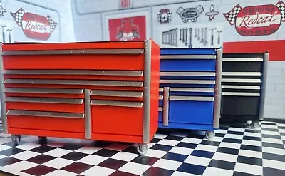 Tool Box Chest For Garage Shop Display Diorama RC Accessories Toolbox 1/18 Epic • $26.99