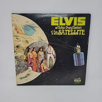 Elvis Presley Aloha From Hawaii Via Satellite RCA  VPSX-6089 Album  2 LP  • $14.95