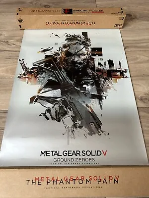 $199.99 • Buy Mega Rare Limited Edition Metal Gear Solid 5 Special Poster For Collectors