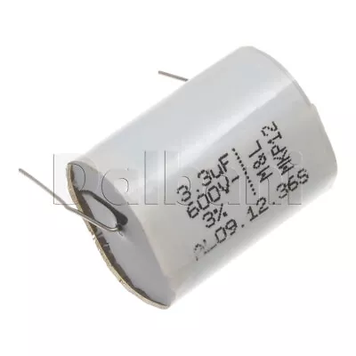 MKP12 600V3.3UF Metalized Polypropylene Fast Capacitor Axial 3.3uF 600V • $20.16