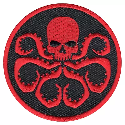 Official Marvel Comics Hydra Symbol Crest Iron On Applique Patch • $13.99