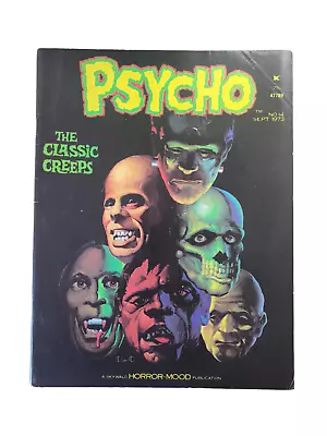 1973 PSYCHO Skywald Magazine #14 The Classic Creeps Horror Science Fiction Pub. • $18.75