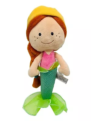 Nici Wonderland Germany Mermaid Plush Soft Rag Doll 12  Washable Stuffed Toy • $12.99