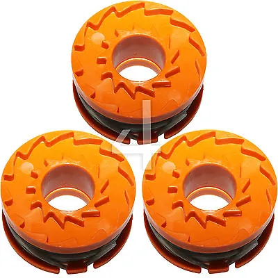 3 X ALM Trimmer Spool & Line For Qualcast CLGT1825D CGT25 (105328) GT18 Strimmer • £10.99