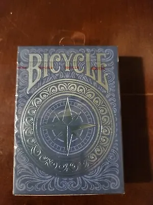 Bicycle Playing Card Deck - Odyssey Sea Blue Nautical Theme • $8.49