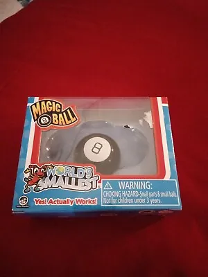 World's Smallest MAGIC 8 BALL  Mini Toy Brand New Never Opened • $10.95