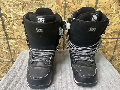 DC Men's Mutiny Lace Snowboard Boots - Black  - 8.5 - Lightly Used • $60