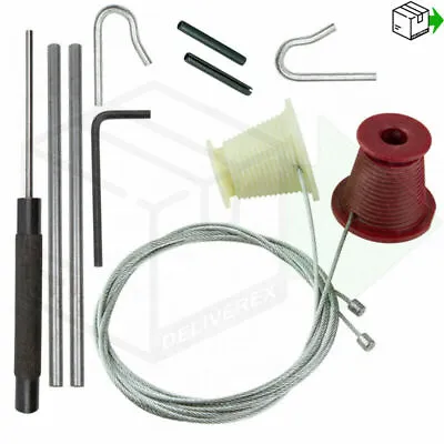 NEW Henderson Premier Cones & Cables REPAIR Lift Wires Garage Door Spares Parts • £14.99