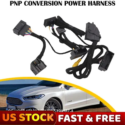 For Ford SYNC 1 To SYNC 2 SYNC 3 4  TO 8  Custom PNP Conversion Power Harness US • $37.99