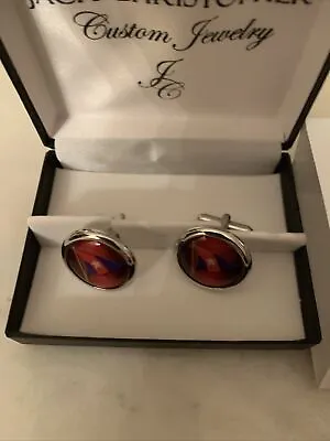 Vintage New Legere Jack Christopher Eastern Yacht Club Cufflinks • $48.99