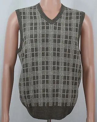 Dockers NEW Men's Comfort Touch V-Neck Sweater Vest MSRP $45 • $11.89