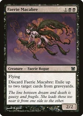 Modern Masters Faerie Macabre MTG Magic The Gathering NM • $1