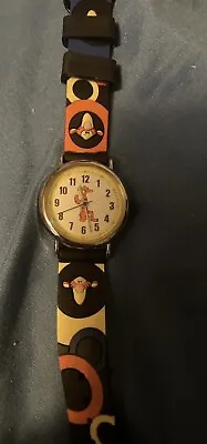 Vintage Disney Tigger From  Winnie The Pooh  Watch SII SEIKO BAD BAND DC1501 • $20