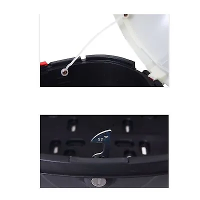 Car Auto Motorcycle Rear Box Helmet Luggage Storage Top Case Large Capacity For • $69.59