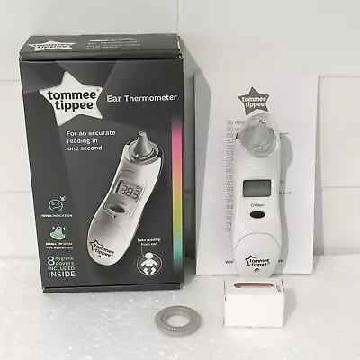 Tommee Tippee Closer To Nature Digital Ear Thermometer Baby Adult • £11.99