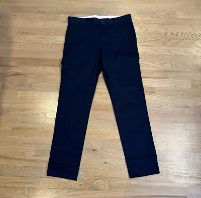 G-Star Raw Navy Blue Slim Fit Casual Preppy Chino Pants Trousers Men's 33x32 • $44.95