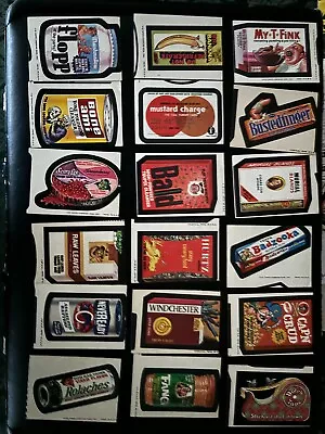 18 Slighly Miscut Wacky Packages Srickers - Multiple Series • $20