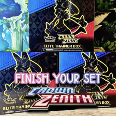 $6 • Buy Pokemon TCG: Crown Zenith | Pick-a-card | Holos, Reverses, Vs + Galarian Gallery