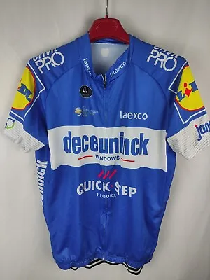 Laexco Quick-Step Cycling Jersey Man Size 4XL Man Shirt Sport Vintage • $27.39