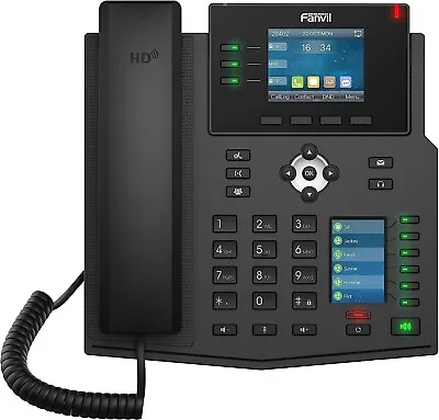 XBLUE QB Advanced QB1003 IP Phone System Bundle Black 3 Phone Bundle • $500