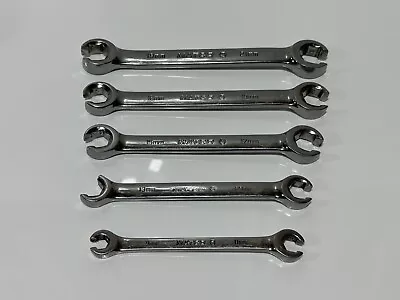 Matco Tools USA 5pc RFM Metric 9mm To 21mm Flare Nut Line Wrench Set - 6 Point • $79.99