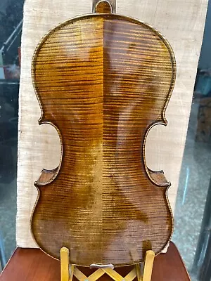 SurpassMusica 16.5 Inch Viola Flamed Grian Maple Spruce Natural Acoustic Viola • $500