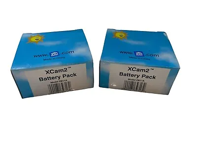 TWO X10 Battery Pack W/Adaptor ZB11A-C / ZB10A For Use With XC10A Color Camera • $16.99