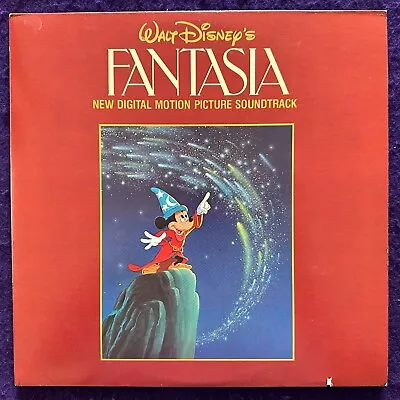 FANTASIA Motion Picture Soundtrack WALT DISNEY'S 2LP '82 VISTA Digital NM • $49.98