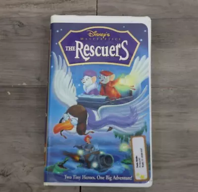 VINTAGE The Rescuers Walt Disney Clamshell VHS 1999 • $5.99