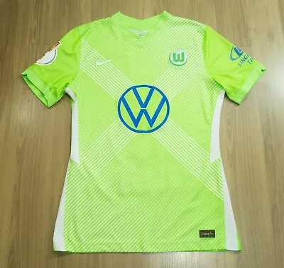£130.80 • Buy Wolfsburg Match Issued Home Shirt 20/21 #2 William