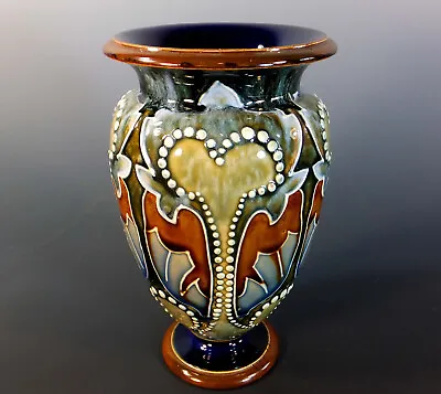 £425 • Buy SUPERB RARE, EARLY, DOULTON LAMBETH VASE By FRANK A BUTLER