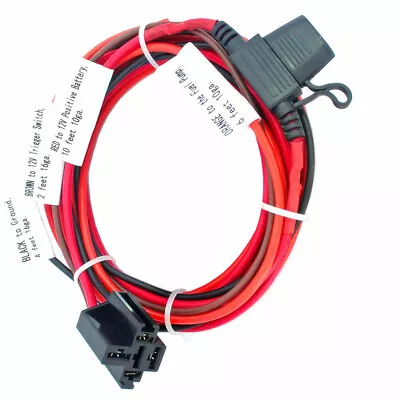 Car Electric Fuel Pump Relay Kit Fuel Pump Wiring Harness Kit 40AMP Waterproof • $40.40