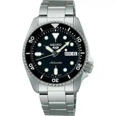 SEIKO SRPK29K1Men SportAutomaticStainlessSilver ToneDate100m WRSRPK29 • $219.98