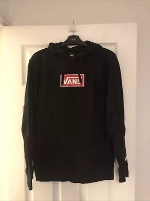 Vans Mens Black Pullover Hoodie XS BNWOT • £15