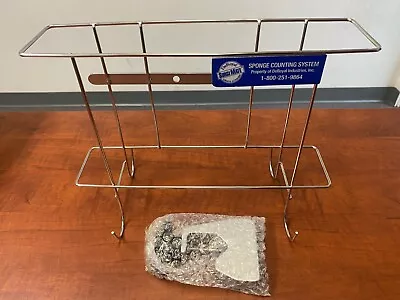 $90 • Buy Wire Basket For Holding Sponge Counting Bags W/ IV Clamp