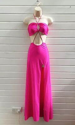 Party Dressbeachcasualpink60's70's80's90'svintage Stylesize 12 Apnwts • £8.99