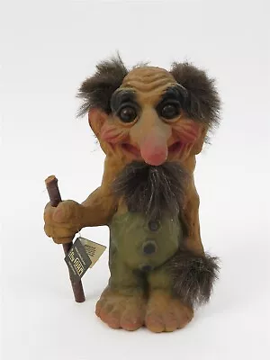 Vintage Nyform Norwegian Troll Doll #111 With Original Tag 9  Tall • $237.49