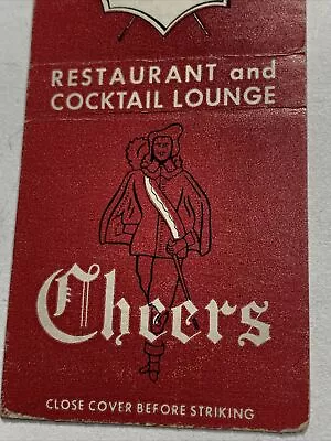 Matchbook Cover Cheers Restaurant Cocktail Lounge New York City • £4.71