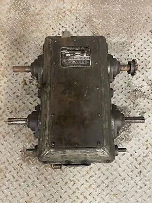 Wallwork Gears 2A Parallel Shaft Gear Drive / Speed Reducer 4:1 1500/375RPM 3HP • $500