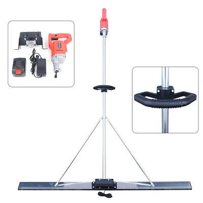 Electric Power Screed Concrete Finishing Float 150cm Blade Board Vibrating Tool • $150