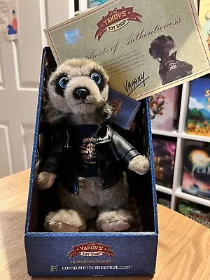Meerkat Soft Toy Plush Vassily Boxed NWT & Certificate Compare The Meerkat • £5.99