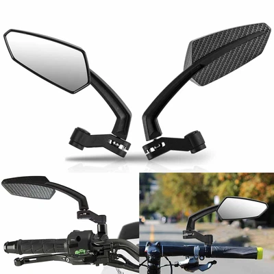 $18.88 • Buy 8/10mm Motorcycle Rearview Side Mirrors For Kawasaki Ninja ZX10R ZX6R Z636 ZX6RR