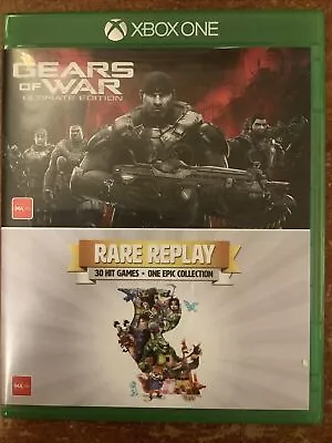 Gears Of War : Ultimate Edition + Rare Replay : 30 Hit Games - XBOX ONE • $22