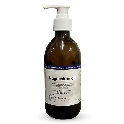 Magnesium Oil + Boron & DMSO 300ml - Highly Concentrated & Bioavaliable • £20