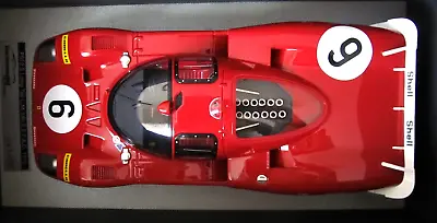 1/18 TECNOMODEL Mythos   Ferrari 512S Coda Lunga 1970 Le Mans 24h #63/100 • $314.95