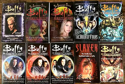 Buffy The Vampire Slayer Novels Lot Of 10 Bundle Paperbacks • $45