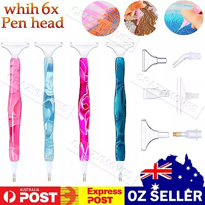 $6.49 • Buy 5D Resin Diamond Painting Pen Resin Point Drill Pens Cross Stitch DIY Art VIC