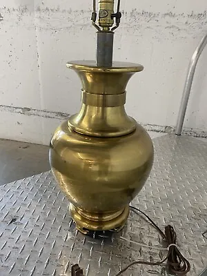 Vintage Chapman Asian Inspired Brass Pagoda Table Lamp • $150