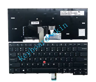 100% New For Lenovo IBM ThinkPad Edge E470 E470C E475 Laptop US Black Keyboard • $40.56