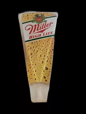 Miller High Life Lucite/Acrylic Beer Tap Handle Tapper 5.5” • $26.95